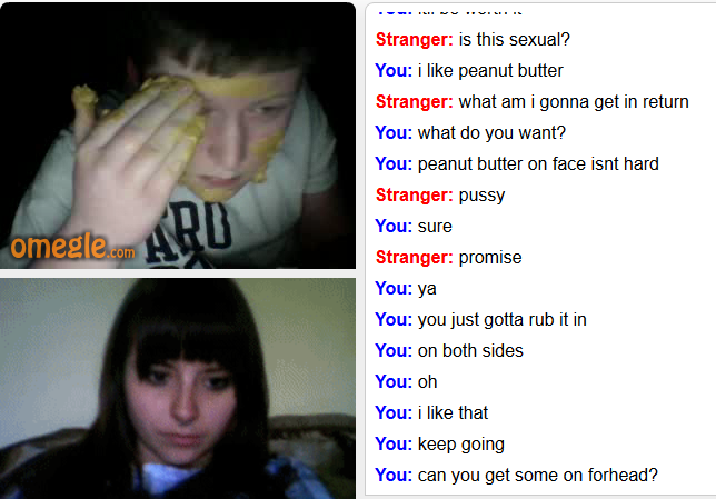 Another day on Omegle.