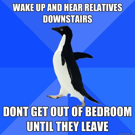 Awkward penguin
