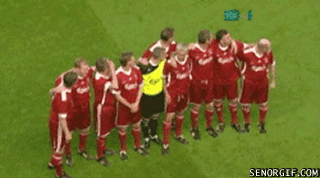 Whenever I go and try to talk to a group of people at a party