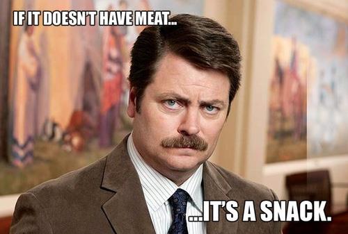 Everything's a snack!