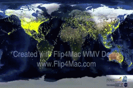 World Air Traffic (Sorry about the water mark)
