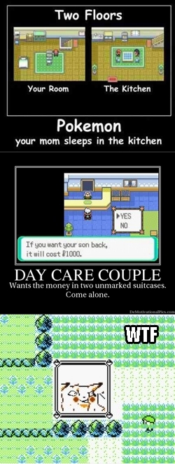 Pokemon Motivation-ish and a Glitch