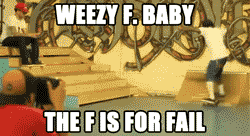 Lil Wayne is such a good musician and skater. Not.
