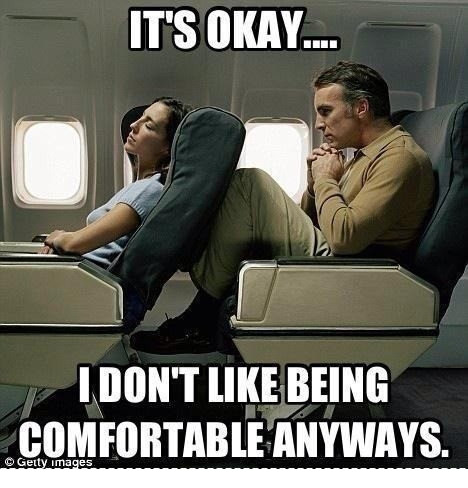 Everytime on airplane