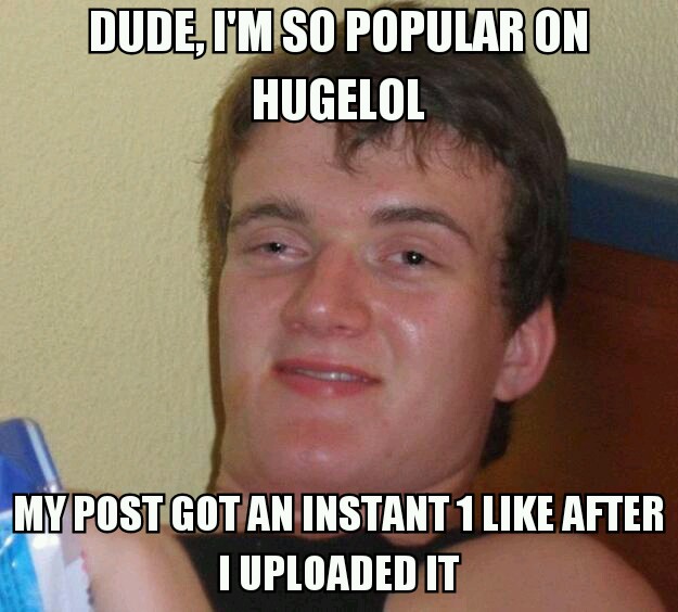Newbie on HUGELOL.