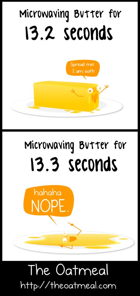 When the butter is to hard to spread
