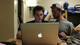 When you're studying with your best friend...