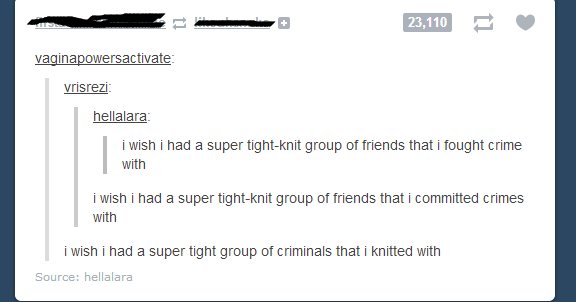 Knitting buddies