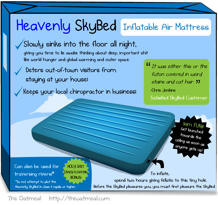 Heavenly skybed