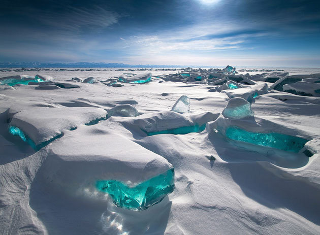 Lake Baikal in the winter! Just amazing