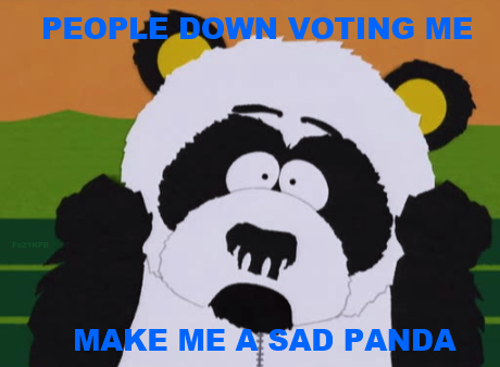 A SAAAAAAADDDD PANDA