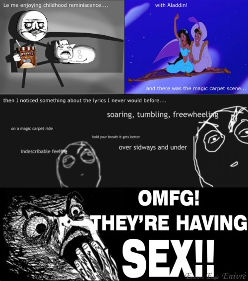 Suddenly, destroyed childhood