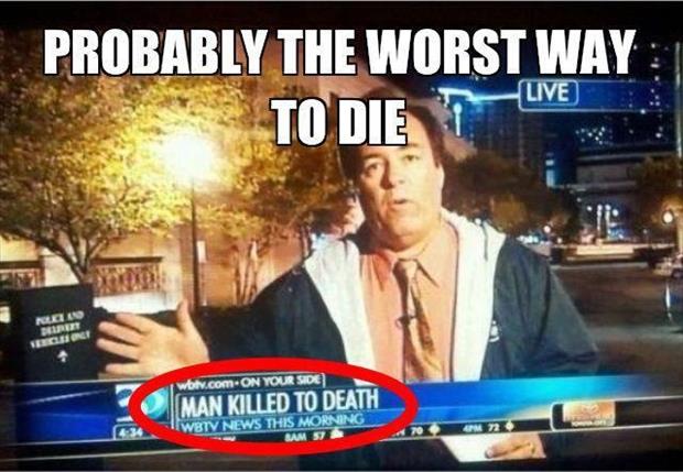 Damn I do not wanna die that way
