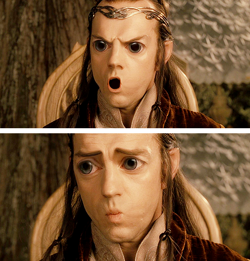 I would love to watch the version of LOTR with this type of eyes for everyone. (even for Shelob)
