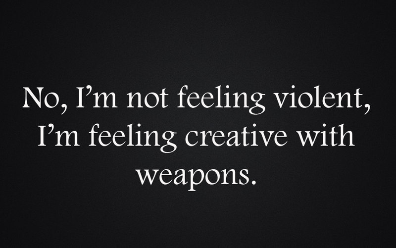 I'm feeling creative