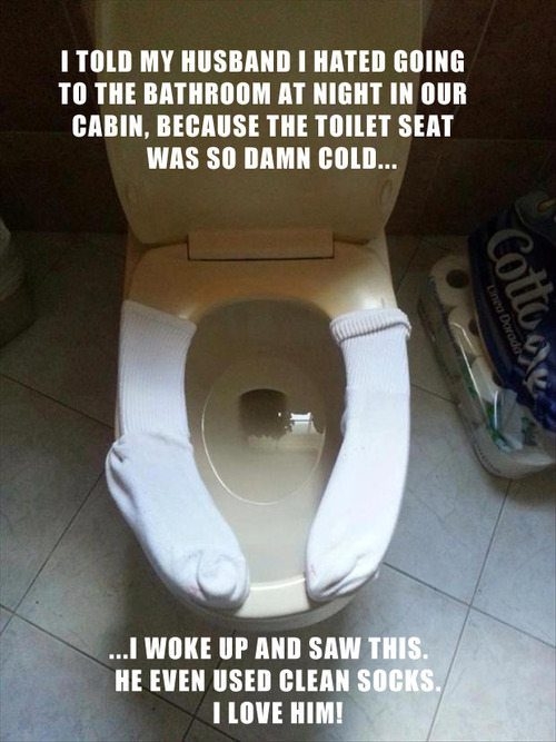 Husband of the year!