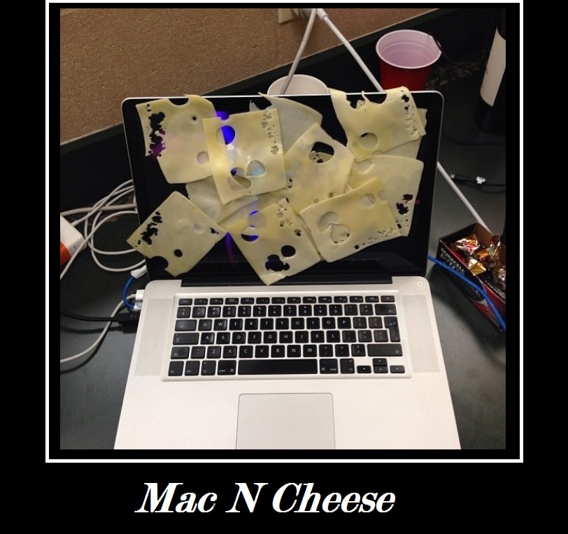 Mac and cheese. For people who don't know what it is meant to look like