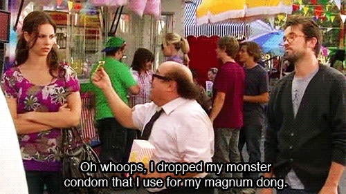 Just like me trying to flirt with girls...