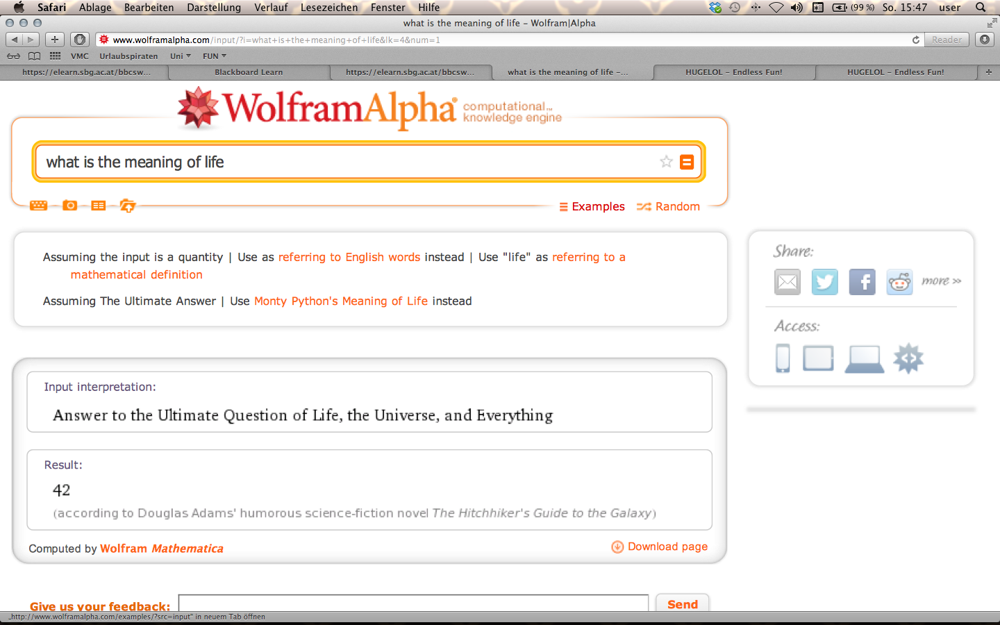 Oh Wolfram