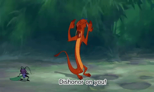 Mushu is the best.