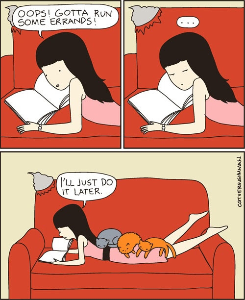 How my weekend is going...