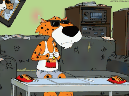 Awesomeness level: Cheetos.