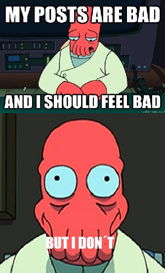 After my recent posts got downvoted.....