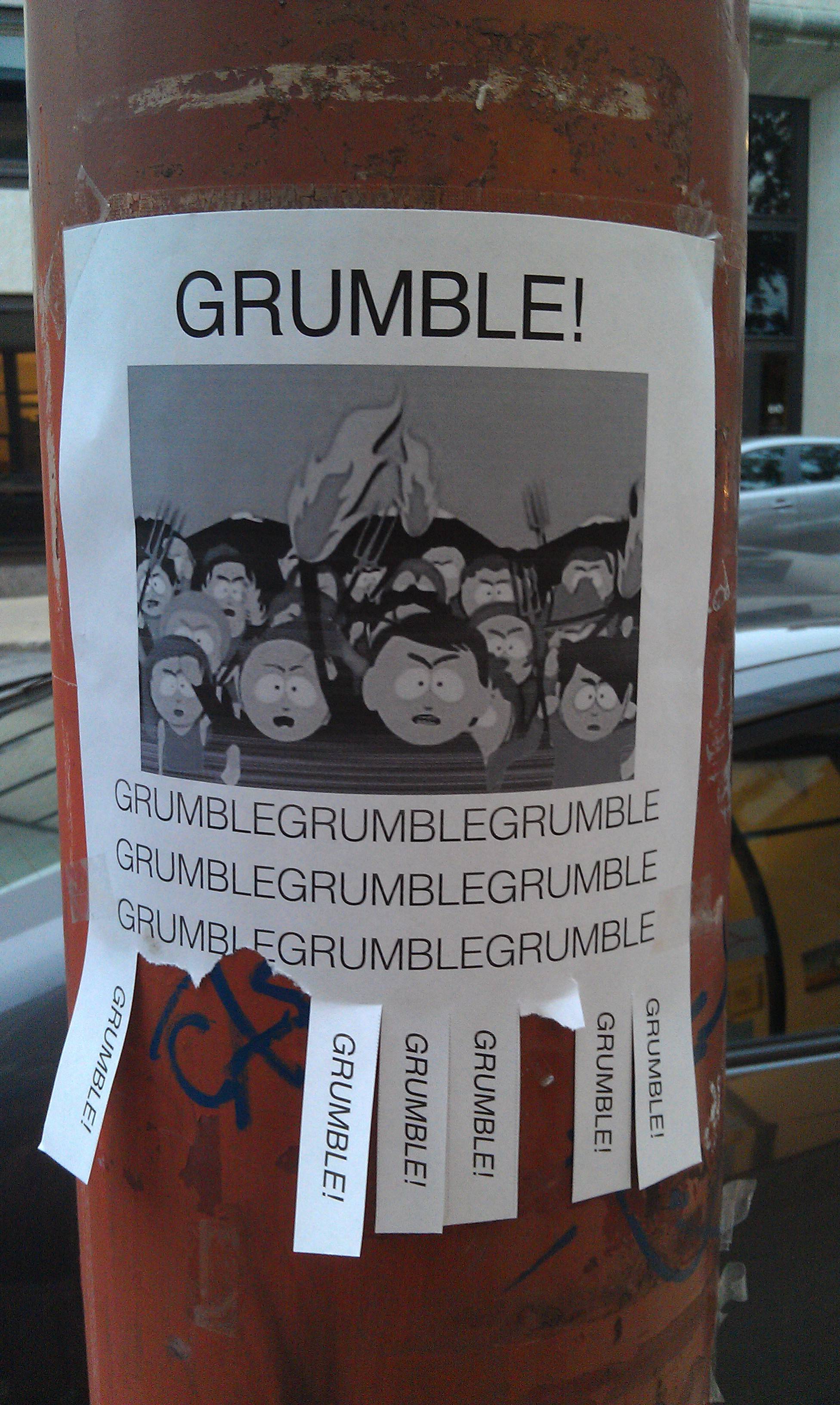 I found this while walking down Main Street and had to take one.