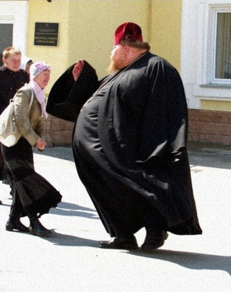 He is full of spirituality
