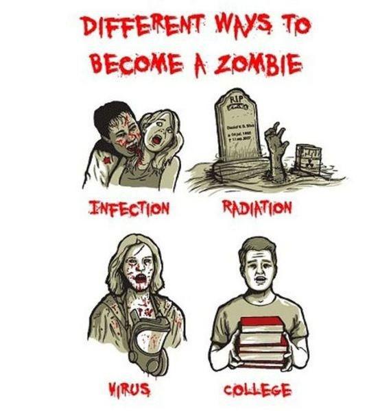 Ways To Become A Zombie