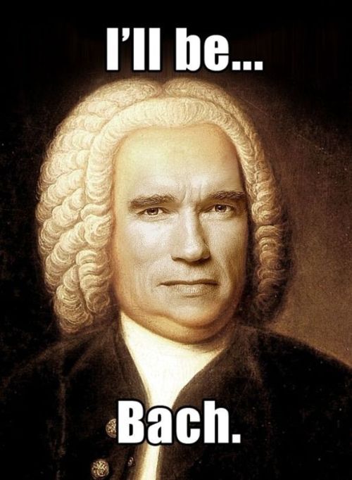 I'll be... Bach