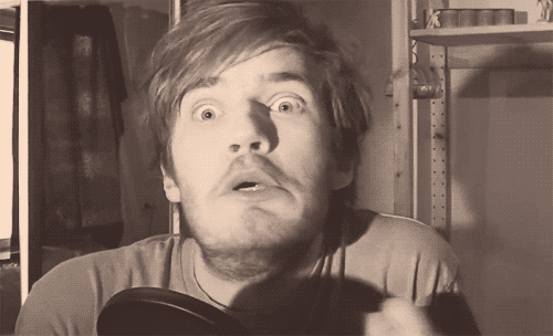 When your ex likes your comment on facebook...