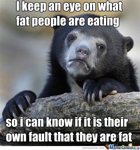 Fat people