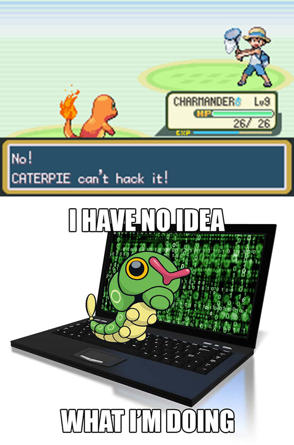 Oh Caterpie.