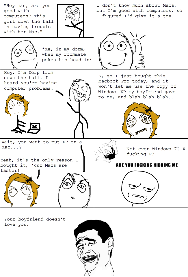 Computer illiteracy rage