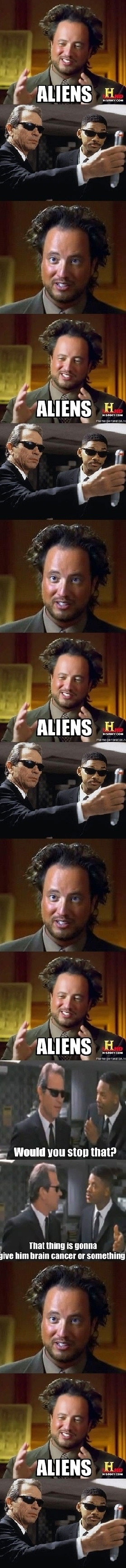 When MIB meets the aliens guy