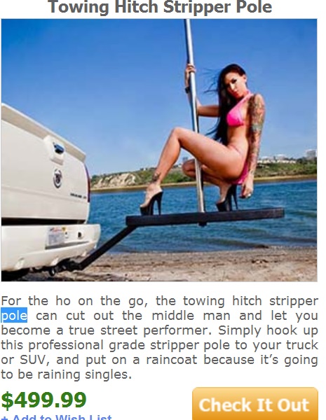 For the ho on the go