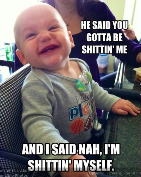 And I said...