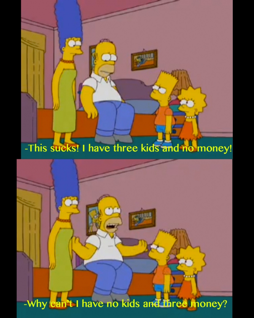 I want three money too!