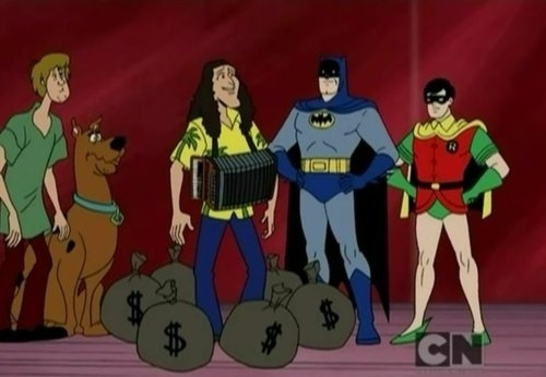 Remember? Weird Al was once hanging out with Shaggy, Scooby, Batman and Robin on Cartoon Network.