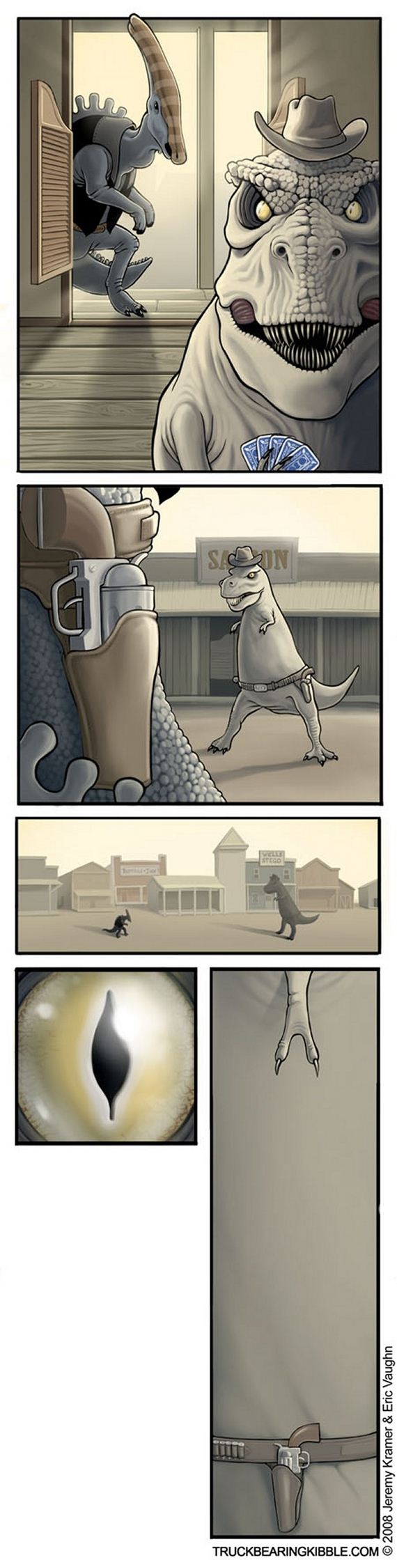 How long can we milk this T-rex joke for?