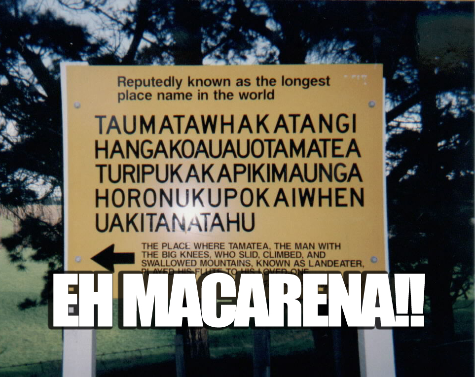 Eeeeeeh MACARENA!!!