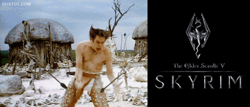 Ace Ventura meets Skyrim