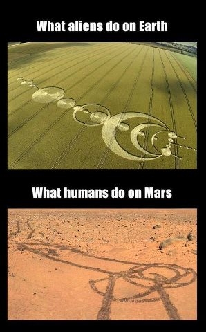 Aliens are better artists, though!