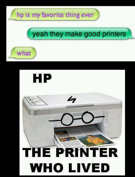 The printer who lived
