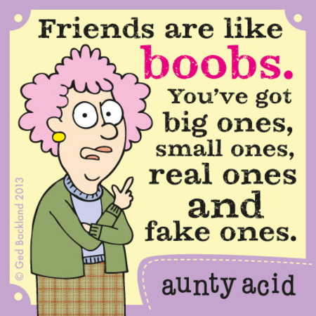 And some are just boobs...