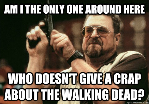 I don't like The Walking Dead