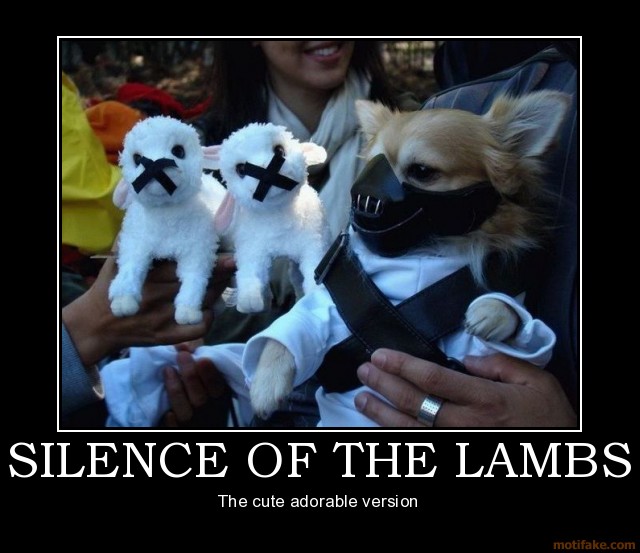 Silence of the lambs.