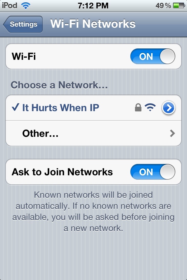 My new wifi name