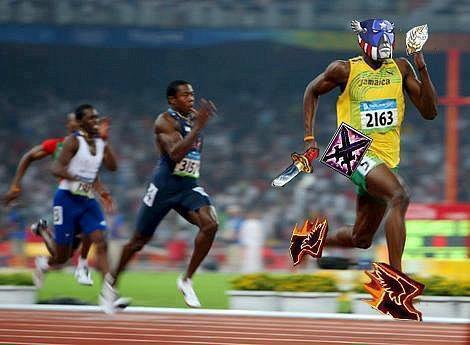 Usain's secret